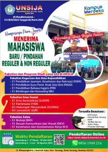 Menerima Mahasiswa Baru/Pindahan